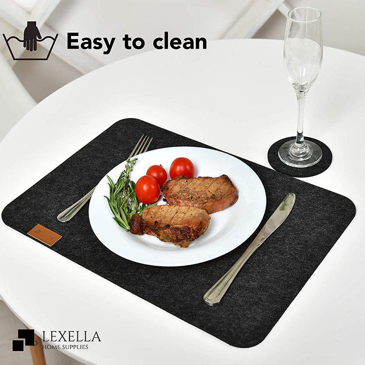 Lisslune | Heat-resistant table mats coasters cork coasters