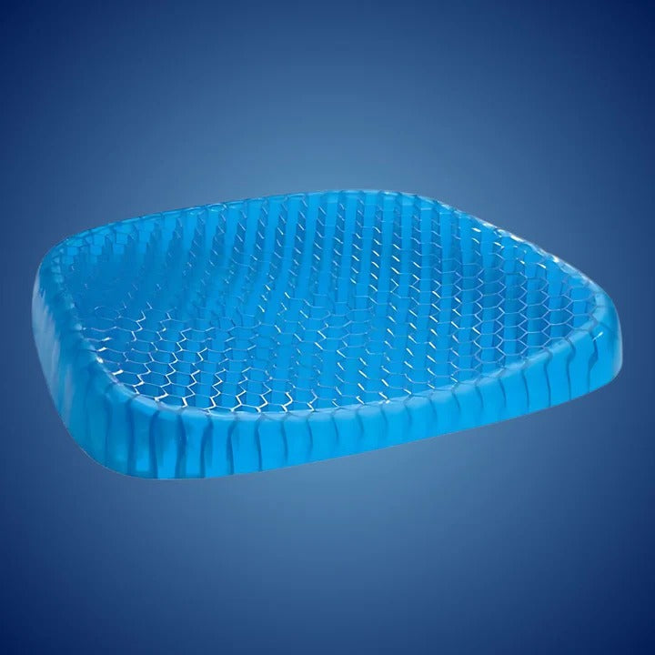 Lisslune | PressureFree Orthopedic Gel Seat Cushion – Breathable Honeycomb Design for Tailbone and Back Pain Relief