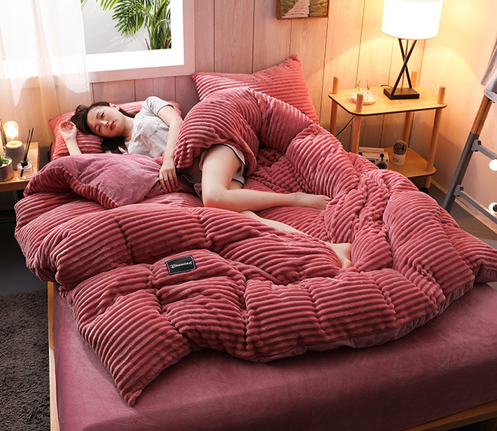 Lisslune | Soft Fleece Winter Duvet Blanket – Vera