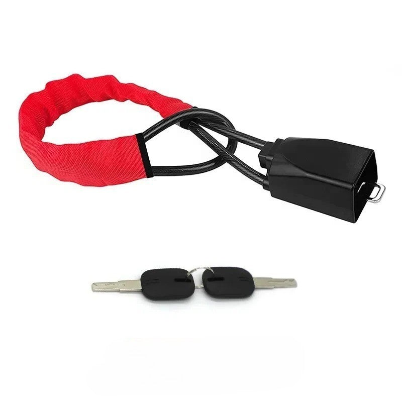 Lisslune | Universal Car Steering Wheel Lock with Seat Belt Security
