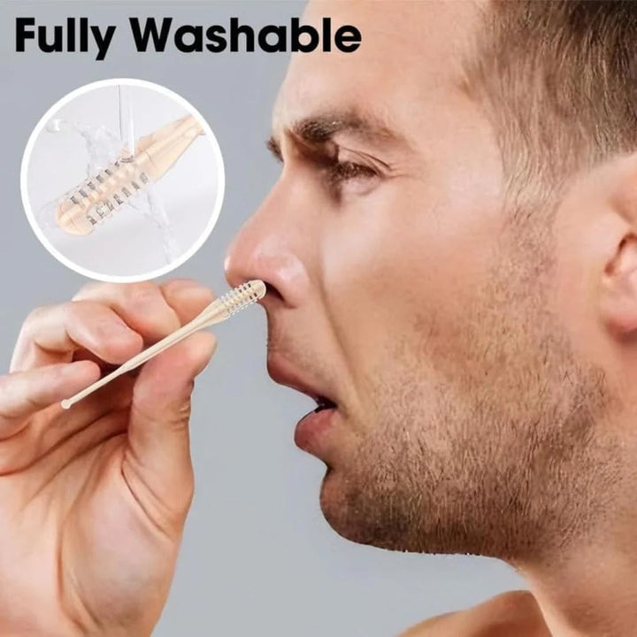 Lisslune | Compact Nose Trimmer with 360° Rotating Head – Precision Grooming for Men and Women