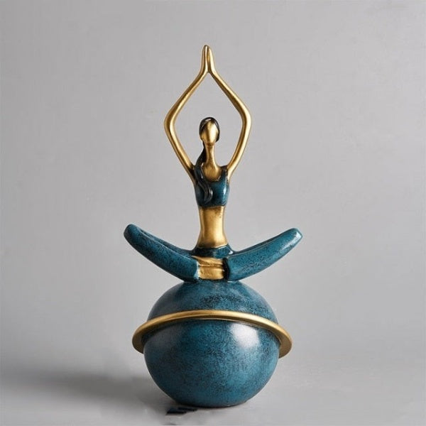 Lisslune | Yoga Lady Figurine Sculpture