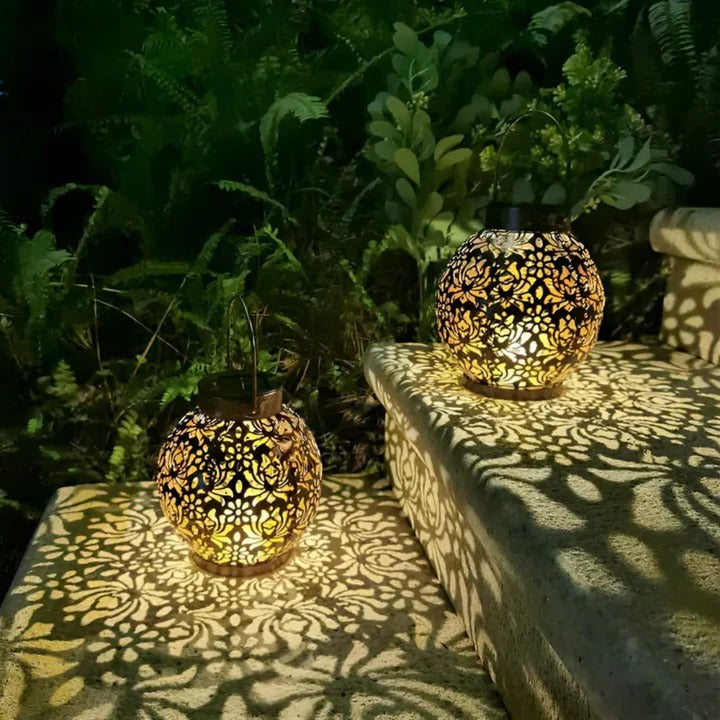 Lisslune | Weatherproof LED Solar Pendant Light