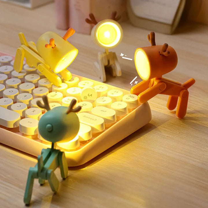 Lisslune | Rechargeable Animal Shaped Night Light with Soft Glow