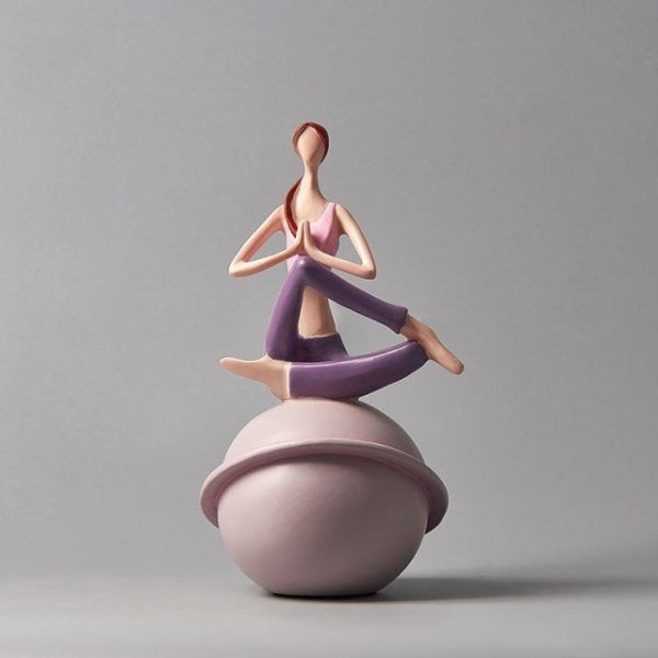 Lisslune | Yoga Lady Figurine Sculpture