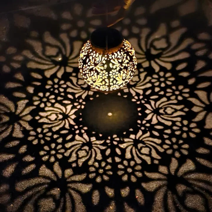 Lisslune | Weatherproof LED Solar Pendant Light