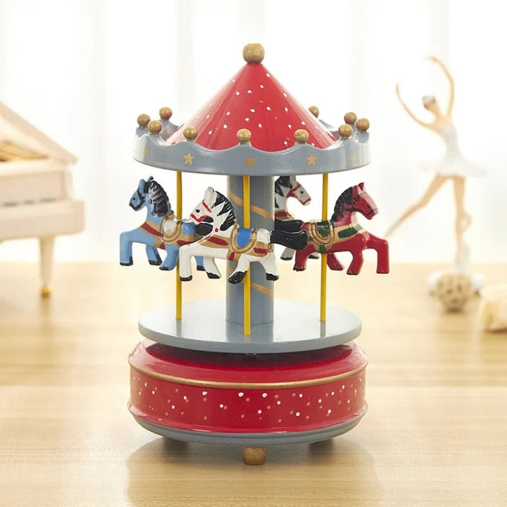 Lisslune | Sky City Carousel Music Box