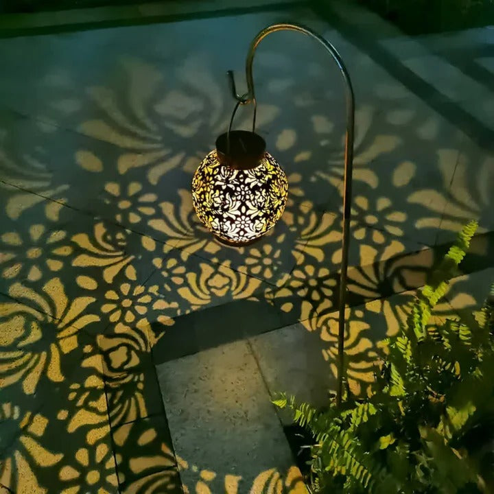 Lisslune | Weatherproof LED Solar Pendant Light
