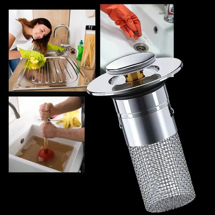 Lisslune | Odor Isolation Pop Up Sink Stopper