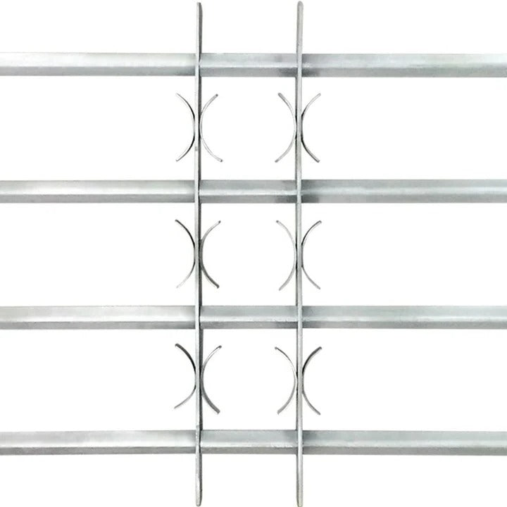 Lisslune | Adjustable Safety Grille for Windows with 3 Crossbars