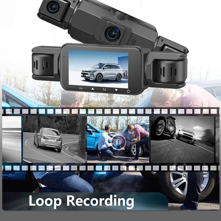 Lisslune | Smart Car Dash Camera System with Night Vision and WiFi