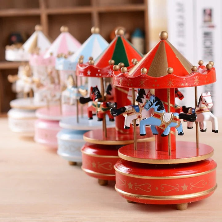 Lisslune | Sky City Carousel Music Box