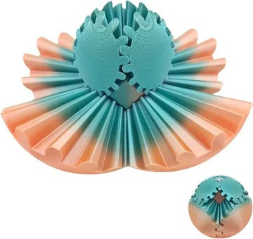 Lisslune | The Steampunk Whirling Wonder Fidget, Gear Ball