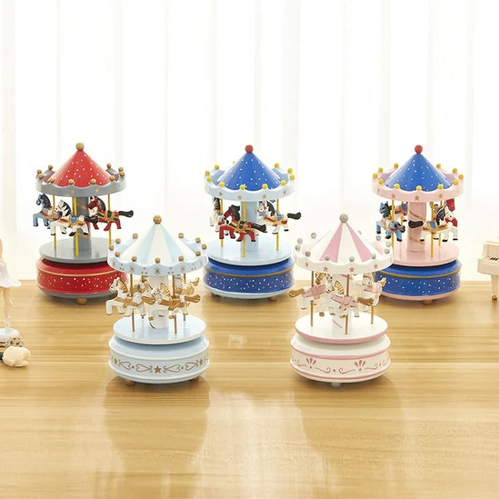 Lisslune | Sky City Carousel Music Box