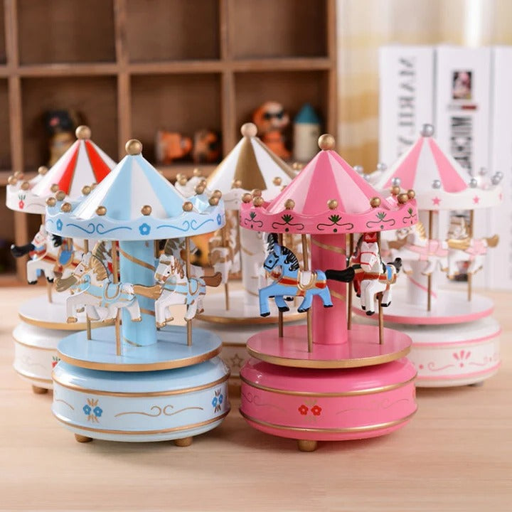 Lisslune | Sky City Carousel Music Box