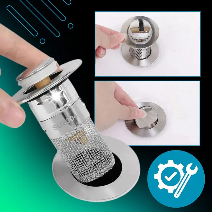 Lisslune | Odor Isolation Pop Up Sink Stopper