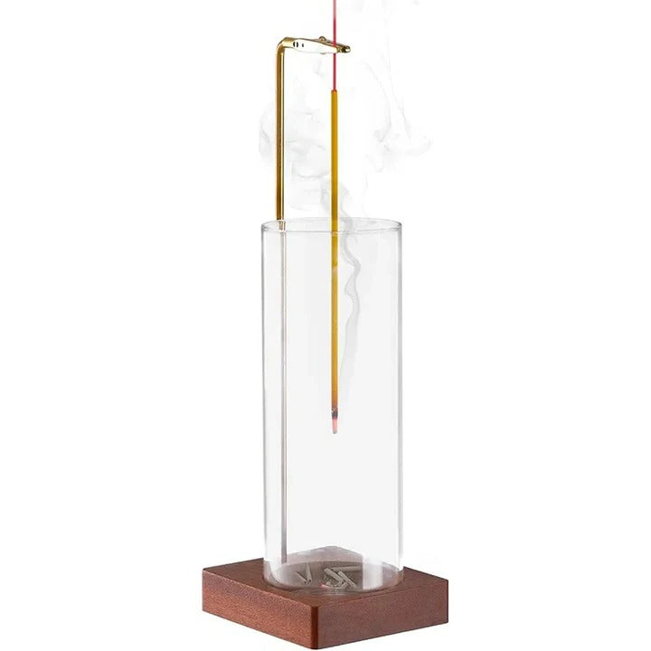 Lisslune | Glass Incense Holder with Removable Ash Catcher