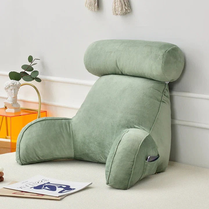 Lisslune | Reading Bed Pillow with Arms