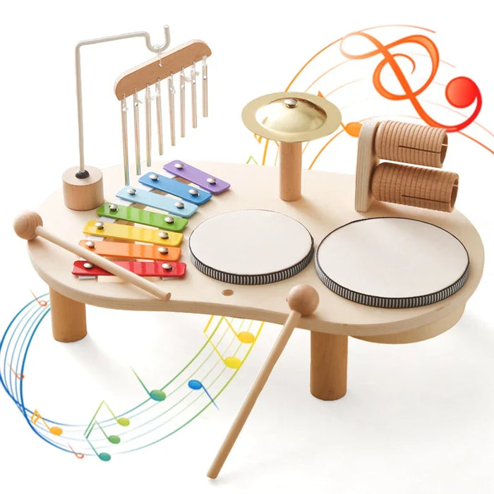 Lisslune | Music Station for Children – Educational Toy with Sound & Light (18m+)