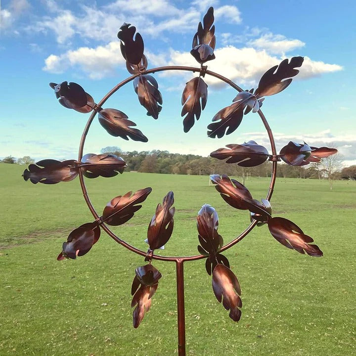 Lisslune | Kinetic metal windmill spinner for the garden