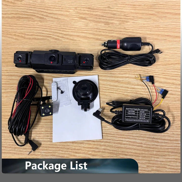 Lisslune | Smart Car Dash Camera System with Night Vision and WiFi