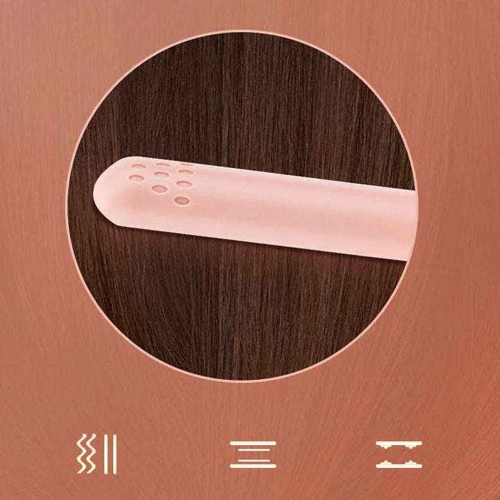 Lisslune | 2-In-1 Hair Styler, Straightener & Curling Iron