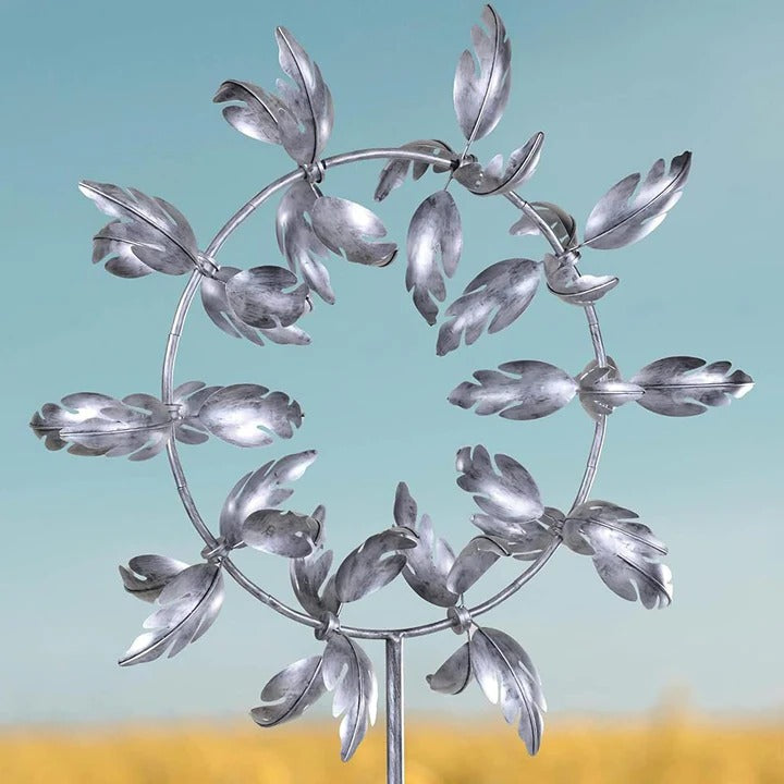 Lisslune | Kinetic metal windmill spinner for the garden