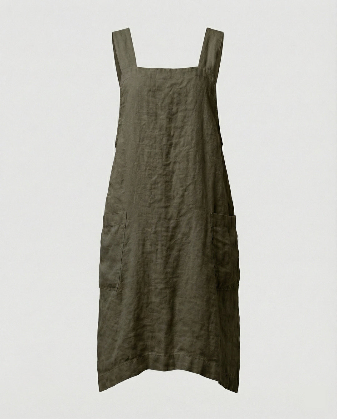 Lisslune | Cotton apron dress with pockets