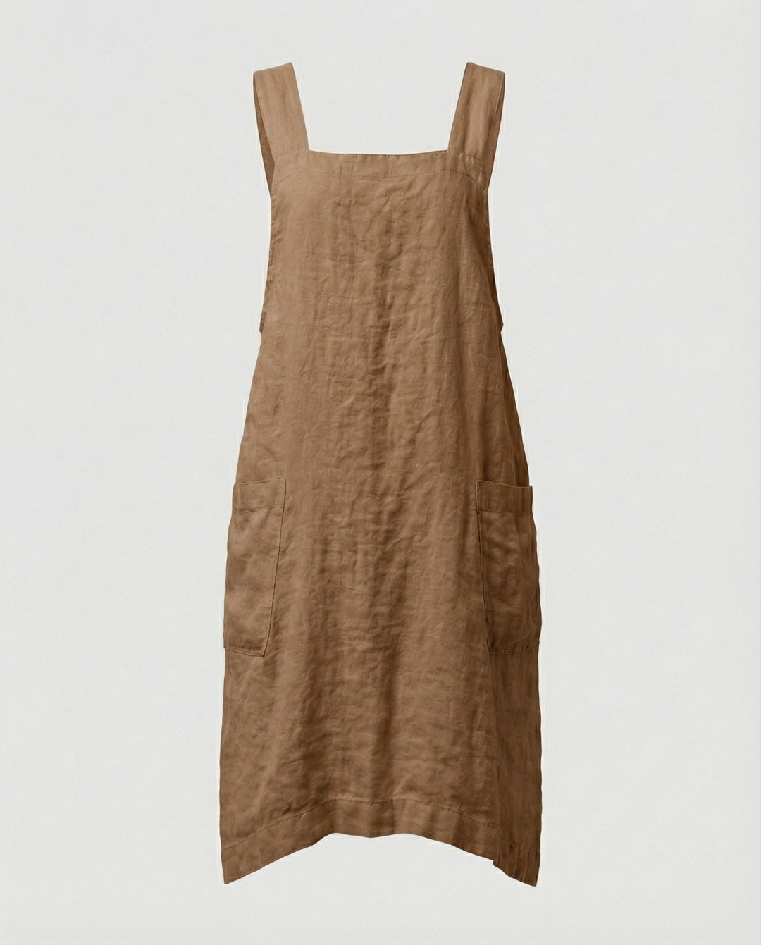 Lisslune | Cotton apron dress with pockets