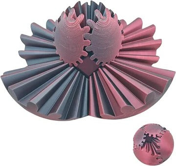 Lisslune | The Steampunk Whirling Wonder Fidget, Gear Ball