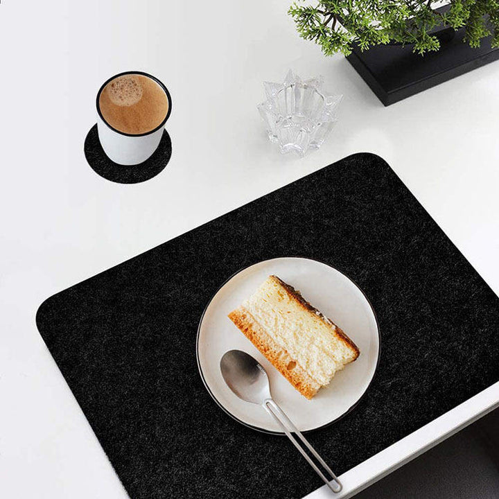 Lisslune | Heat-resistant table mats coasters cork coasters