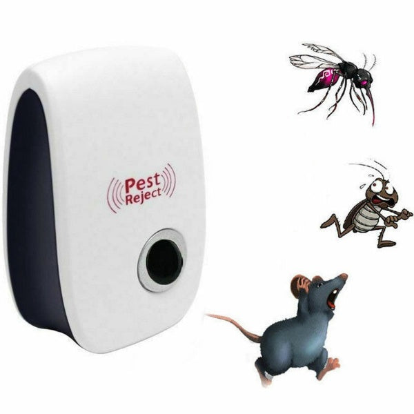 Lisslune | Ultrasonic Rat Repeller Device - Effective Pest Control for Rodents in 48 Hours - Safe for Home & Garden Use