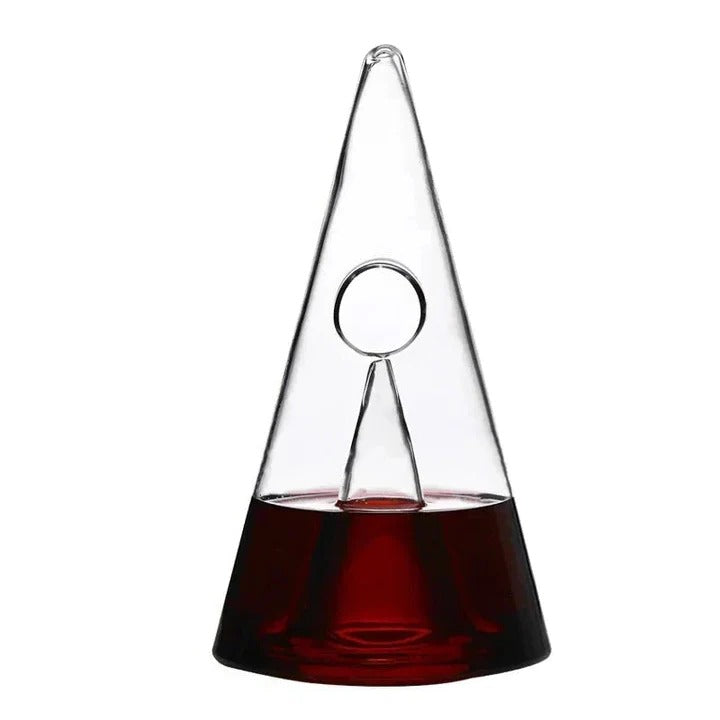 Lisslune | Double Pyramid Waterfall Decanter