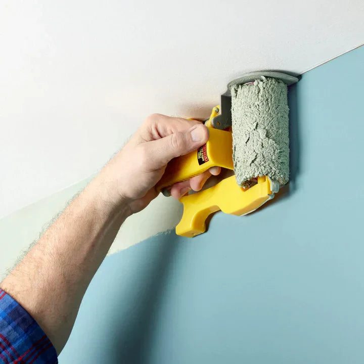 Lisslune | Innovative Corner and Edge Paint Roller with Precision Guide for Effortless Painting – Ergonomic Handle for Professional Finish