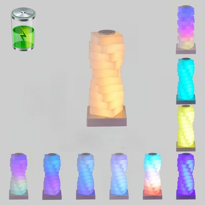 Lisslune | RGB LED Bedside Lamp with Touch Control