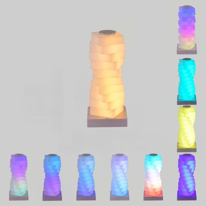 Lisslune | RGB LED Bedside Lamp with Touch Control