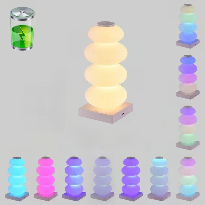 Lisslune | RGB LED Bedside Lamp with Touch Control