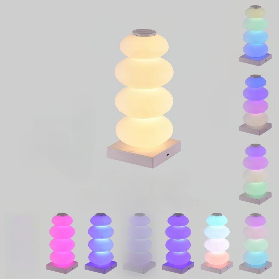 Lisslune | RGB LED Bedside Lamp with Touch Control