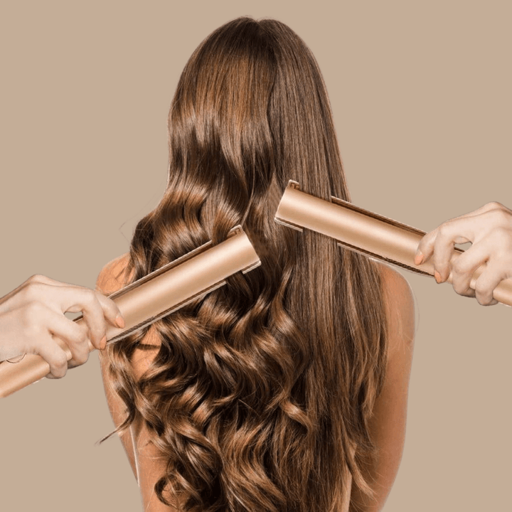 Lisslune | 2-in-1 Hair Styler for Curling and Straightening