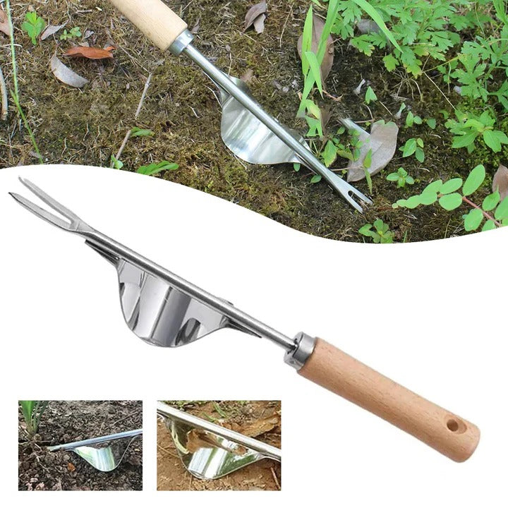 Lisslune | Long Handle V-Shaped Weed Puller Tool