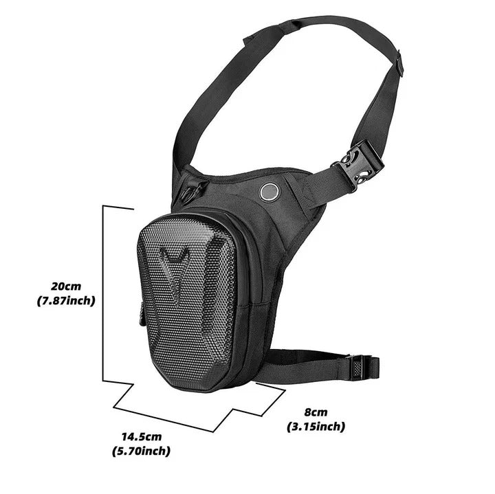 Lisslune | Waterproof Motorcycle Thigh Bag with Adjustable Straps