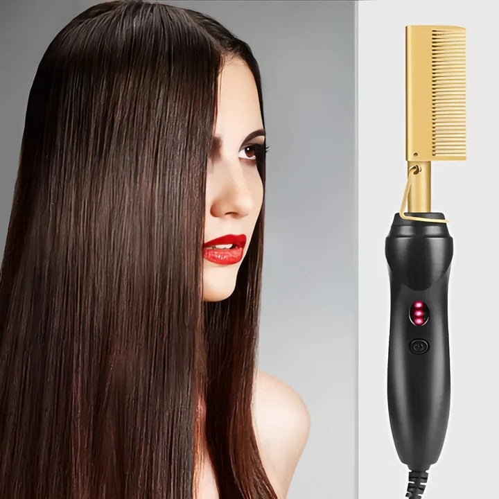 Lisslune | Hot Comb for Thick and Coarse Hair