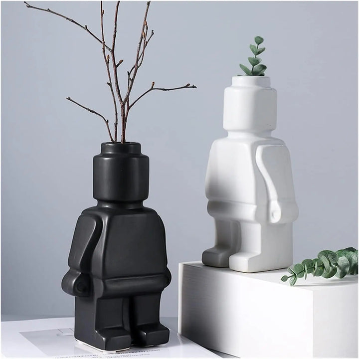 Lisslune | Lego-Vase made of ceramic
