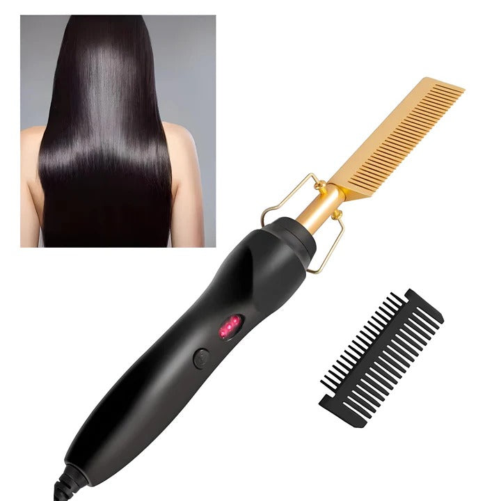 Lisslune | Hot Comb for Thick and Coarse Hair