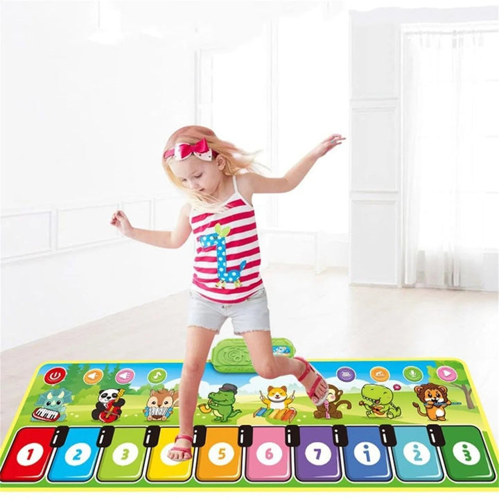 Lisslune | FunLearn - Funny and musical piano floor play mat