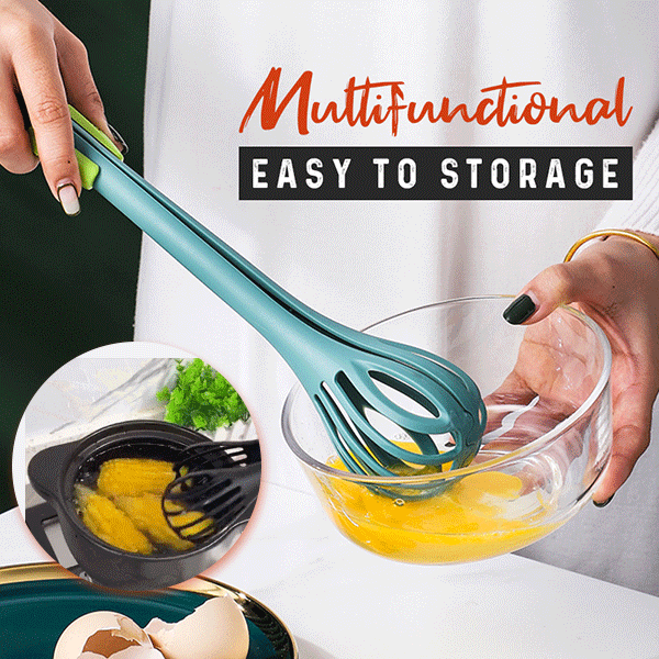 Lisslune | VersaTongs Whisking, Stirring, Turning - everything with a single cooking utensil!