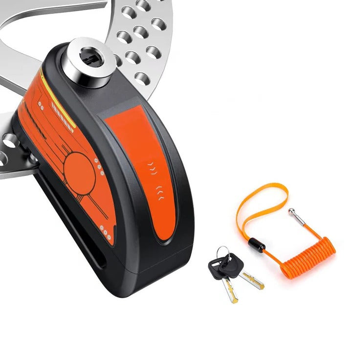 Lisslune | Motorcycle Anti Theft Disc Brake Lock with Motion Alarm