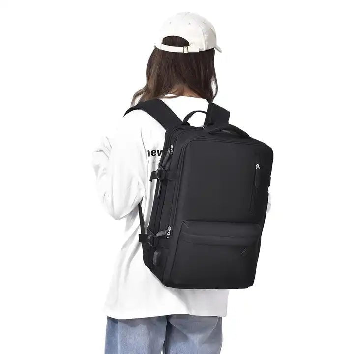 Lisslune | TrekVault Waterproof Backpack: 25L Anti-Theft Design with Laptop Compartment