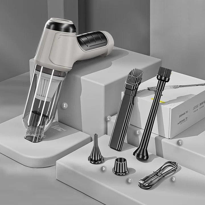 Lisslune | Super-Strong Cordless Car Vacuum Cleaner