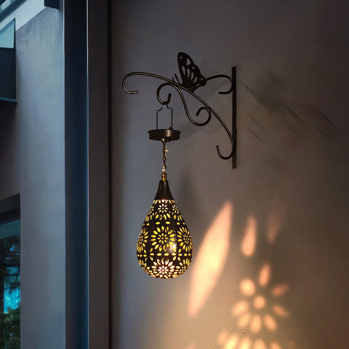 Lisslune | Garden Hanging Lamp | Stylish Outdoor Lighting with Solar Power